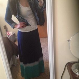 Tie dye(ish)/ombré skirt!