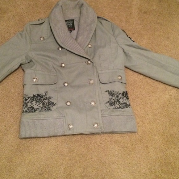 Sold in Bundle!!!!! Grey Black Label Jacket