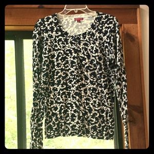 Black and white Merona Cardigan
