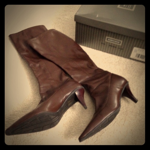 Nordstrom Boots - Nordstrom diva brown pointy boots