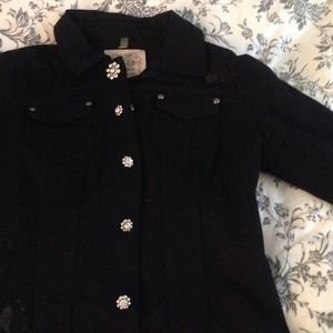 Glitzy Brighton Jean Jacket.  FINAL!!REDUCED!!