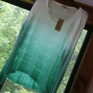 REDUCED! NWT Mint Ombre Sweater