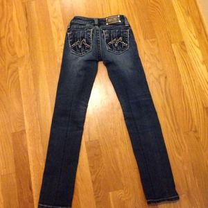 Miss Me-girls skinny jeans, size 7 hardly worn