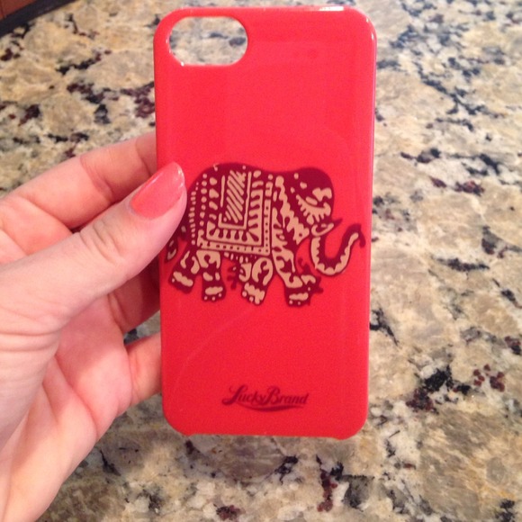 Lucky brand elephant iPhone 5 case