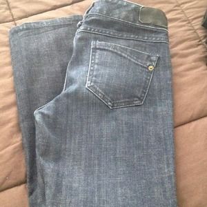 Express straight leg denim
