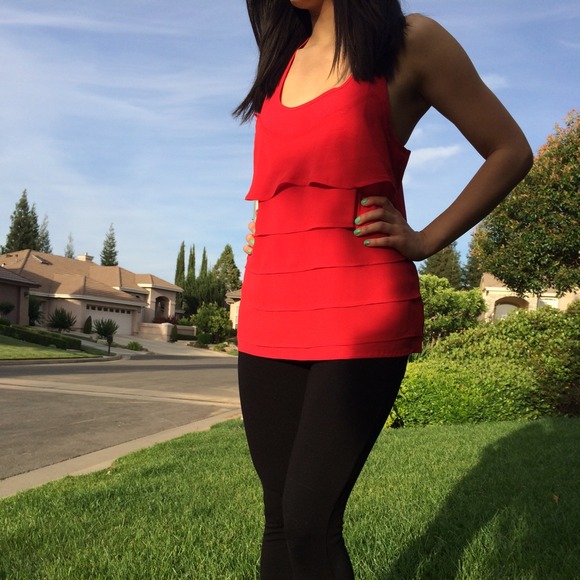 Forever 21 Tops - Price Reduction! Red Forever21 top. Forever 21 Tops - Price Reduction! Red Forever21 top.