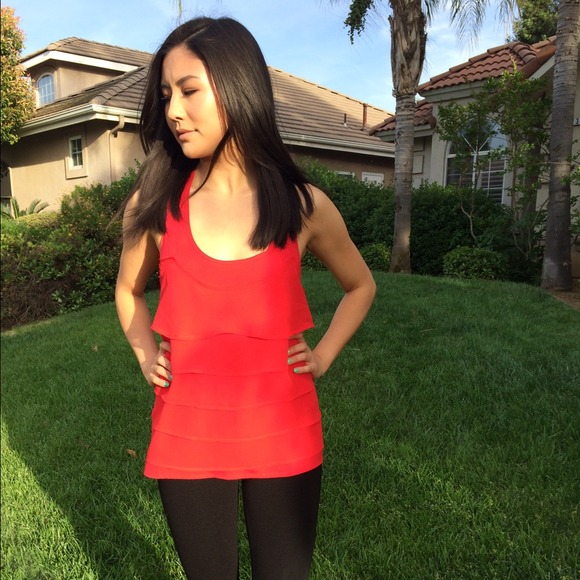 Forever 21 Tops - Price Reduction! Red Forever21 top. Forever 21 Tops - Price Reduction! Red Forever21 top.