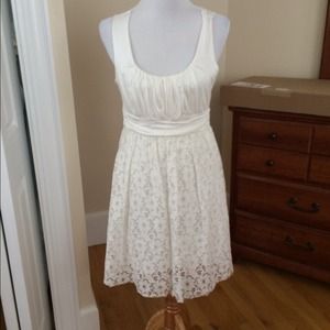 Ivory Lace Dress NWOT