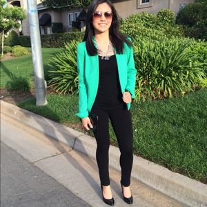 H&M Jackets & Coats - H&M Bright Green Blazer H&M Jackets & Coats - H&M Bright Green Blazer