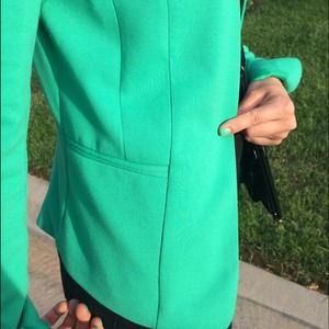 H&M Jackets & Coats - H&M Bright Green Blazer H&M Jackets & Coats - H&M Bright Green Blazer