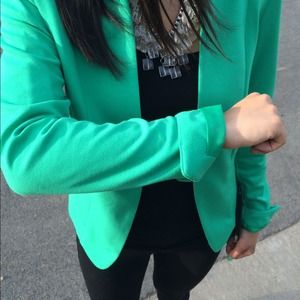 H&M Jackets & Coats - H&M Bright Green Blazer H&M Jackets & Coats - H&M Bright Green Blazer