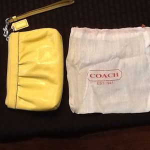 Coach wristlet