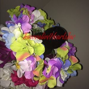 👑Multi Color Hydrangea Floral Crown👑