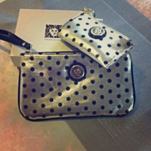 Anne Klein BUNDLE!! Wristlet & ID Key Bag!