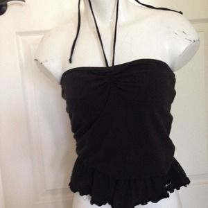 Black halter top cute!!