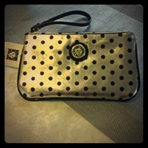 SOLD!!! Anne Klein Wristlet Gold/Black
