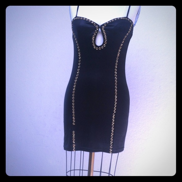 Sexy LBD with detail. Has a shimmer to it.