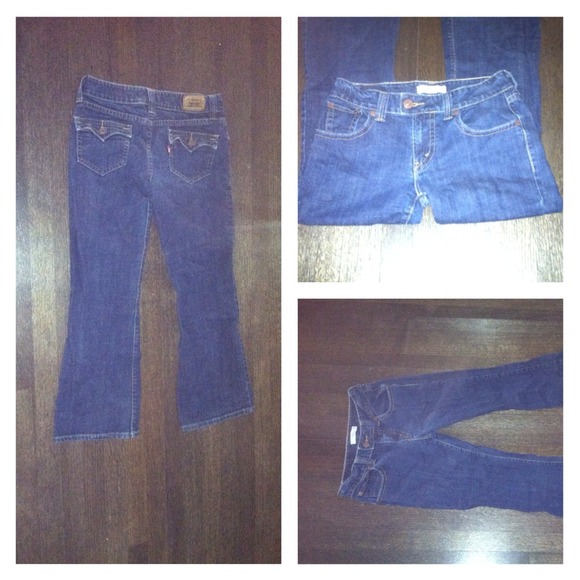 Levi blue jeans