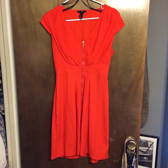 H&M Orange Dress