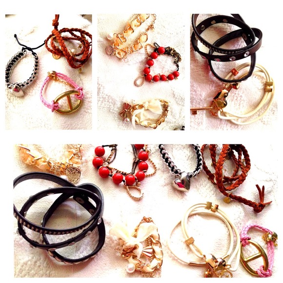 ❌❌Sold Bundle of bracelets!!❌❌