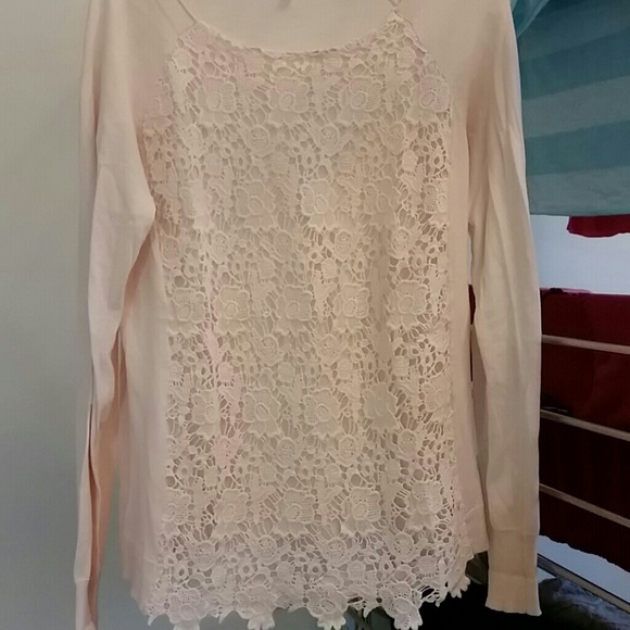 J. Crew light pink sweater