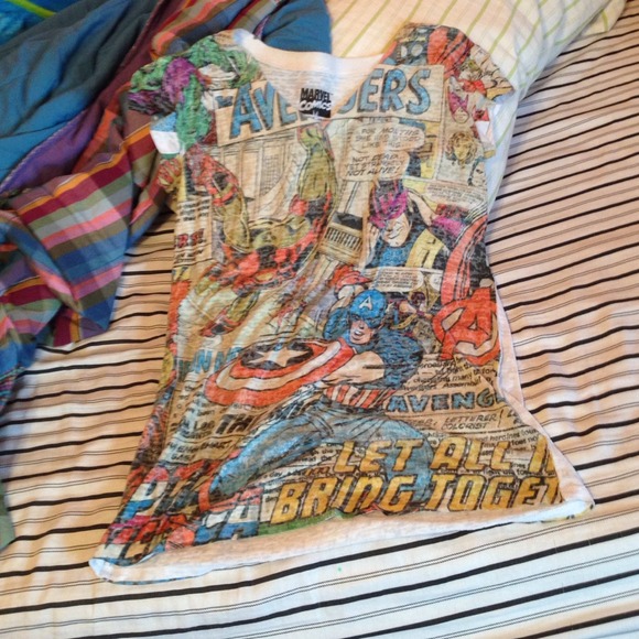 Marvel comics shirt