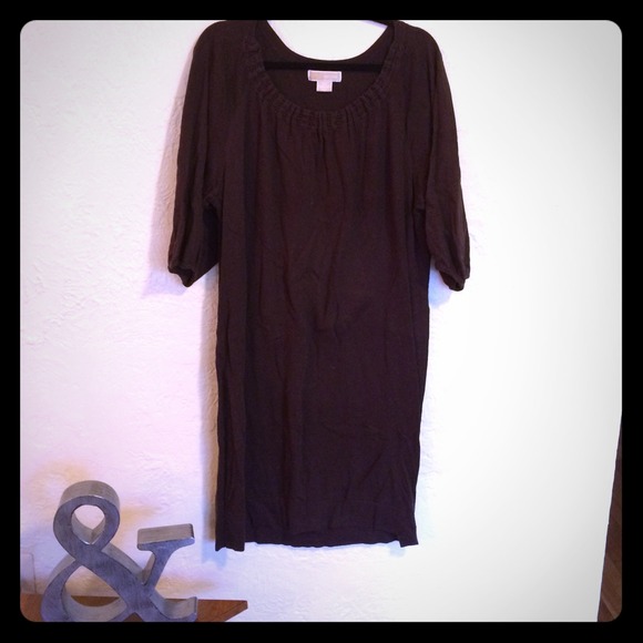 Michael Michael Kors Chocolate Brown Knit Dress 2X