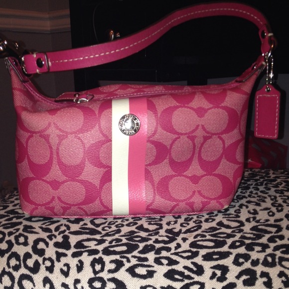 Pink Coach Bag