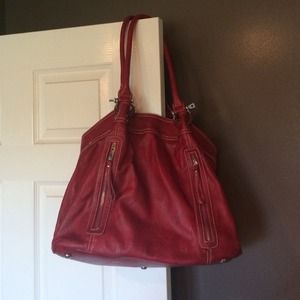Extra large red handbag - Reduced-