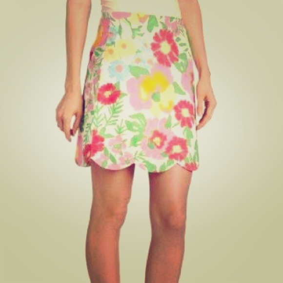 Lilly Pulitzer "Garden by the Sea" Skirt
