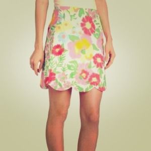Lilly Pulitzer "Garden by the Sea" Skirt