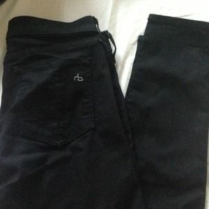 Rag and Bone black jean leggings