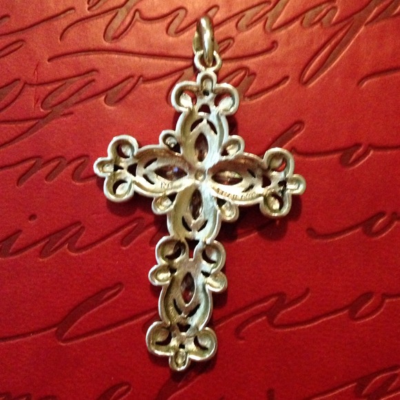 ❤️Sterling❤️Cross❤️Pendant❤️ - Picture 2 of 3