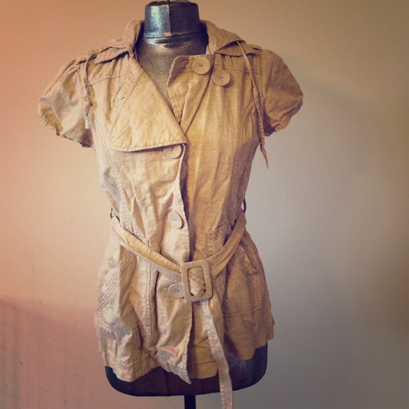 Gold hoodie/jacket
