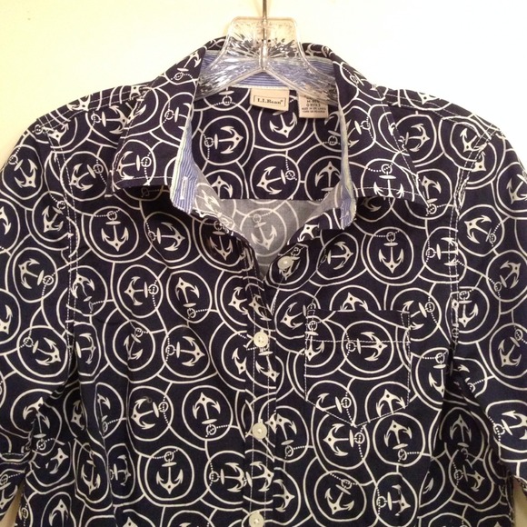 Nautical Anchor Button Up!