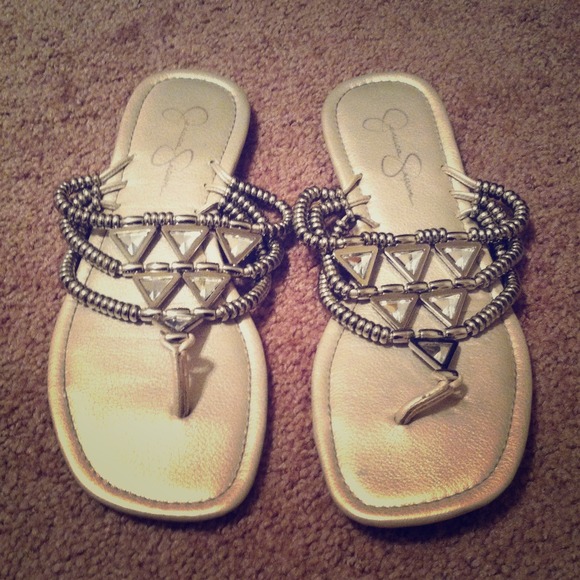 Jessica Simpson Jeweled Sandals
