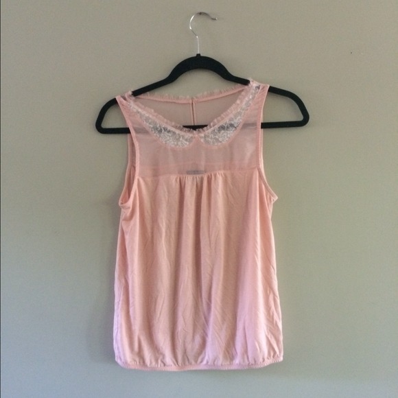 American Eagle pink tank