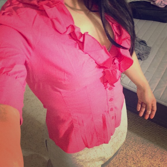 Bebe pink top