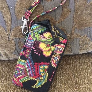 Vera Bradley wristlet wallet