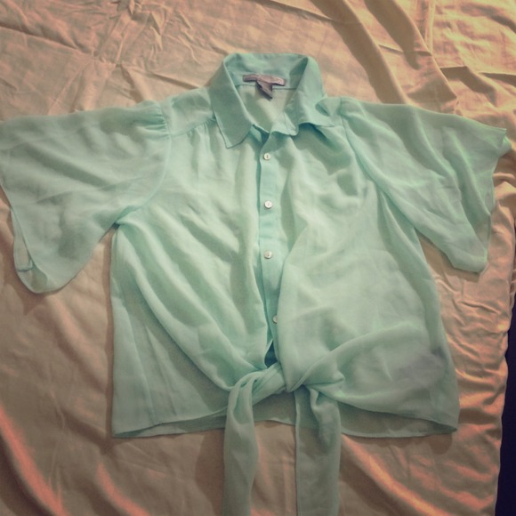 Agua blue top