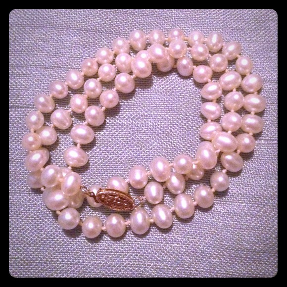 🌺Genuine🌺Pearl🌺Necklace🌺 - Picture 1 of 4