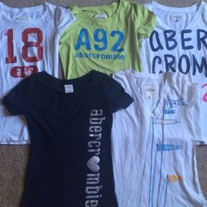 Abercrombie t-shirts bundle!!