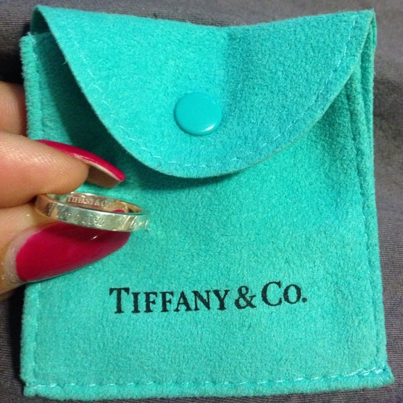 Tiffany & co "I love you" ring