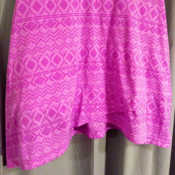 🔴SOLD🔴Purple Aztec Flowy Racerback Tank - Picture 2 of 3