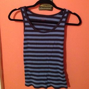 New York and company striped tank top