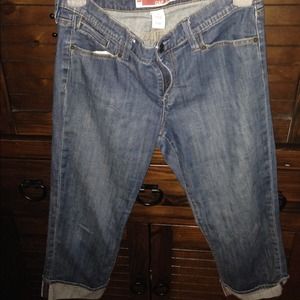 Gap denim cropped jeans