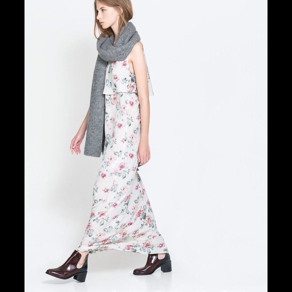 Zara 2 piece floral dress - Picture 2 of 4