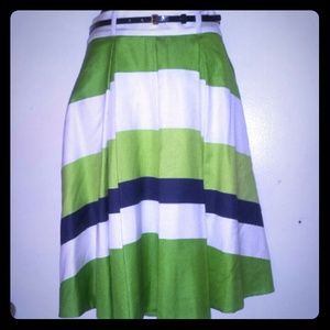 KATE SPADE SKIRT SIZE 4 STRIPED