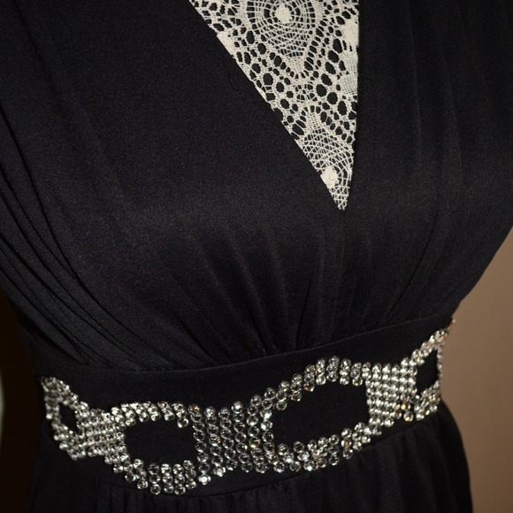 Rhinestone Waist Dress - Picture 3 of 4
