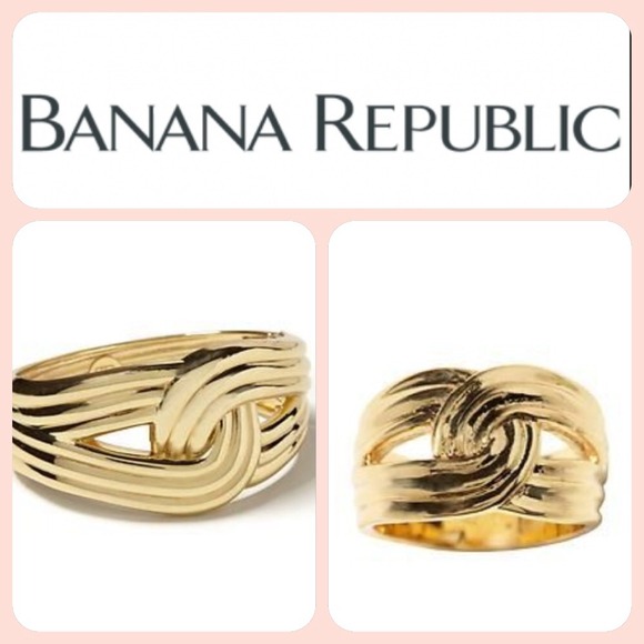 Banana Republic Gold Knot Ring